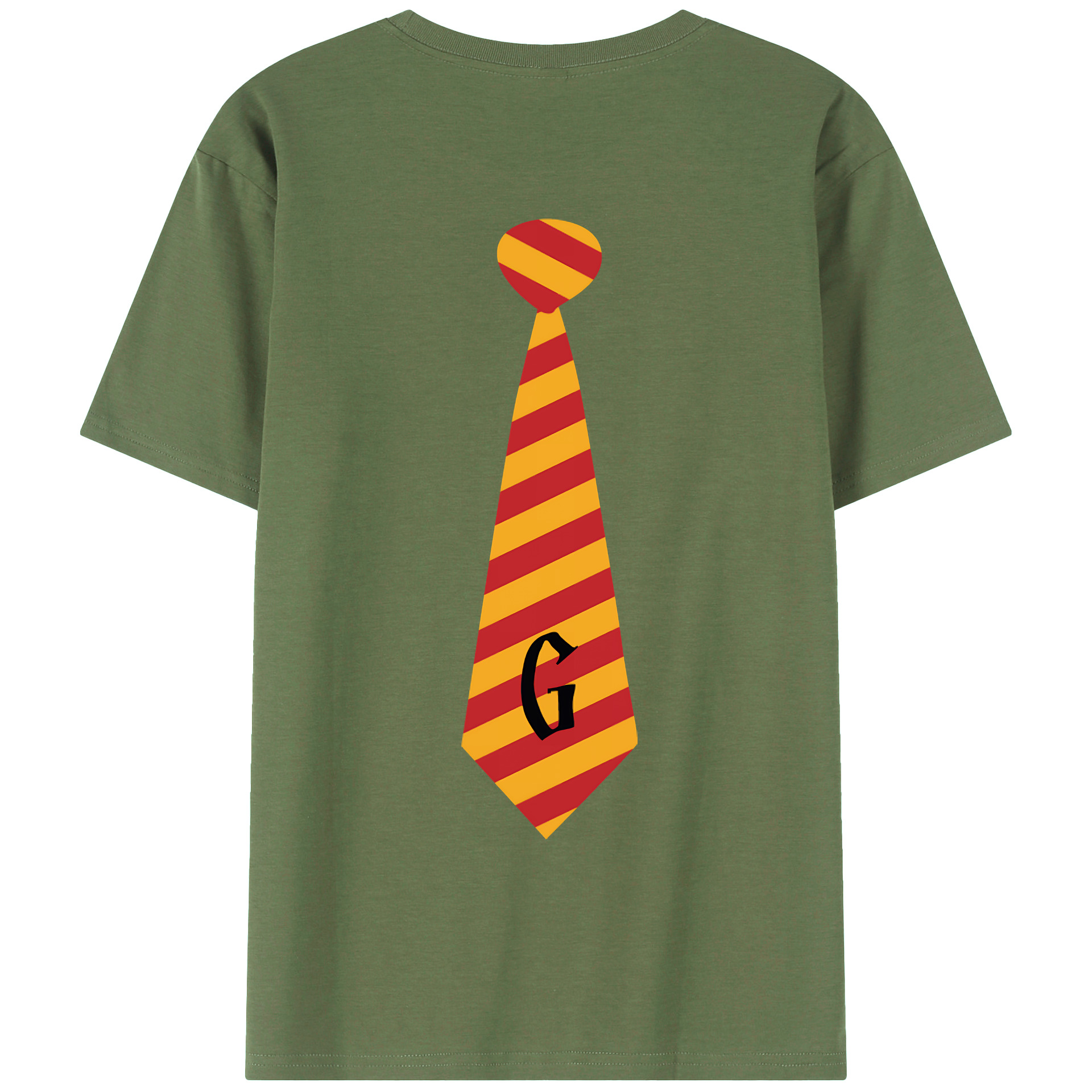 （画像用） Harry Potter ハリー・ポッターシリーズ 綿100％ メンズ半袖Tシャツ（バックプリント） 通気性